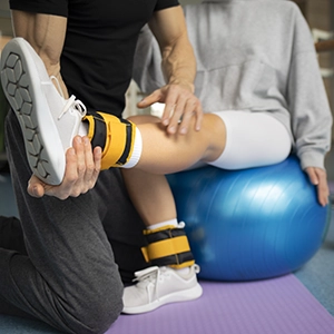 Physical therapy support for workplace injury recovery